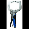 Century Drill & Tool Pliers Locking C-Clamp 11" Jaw Capacity Fixed 72590